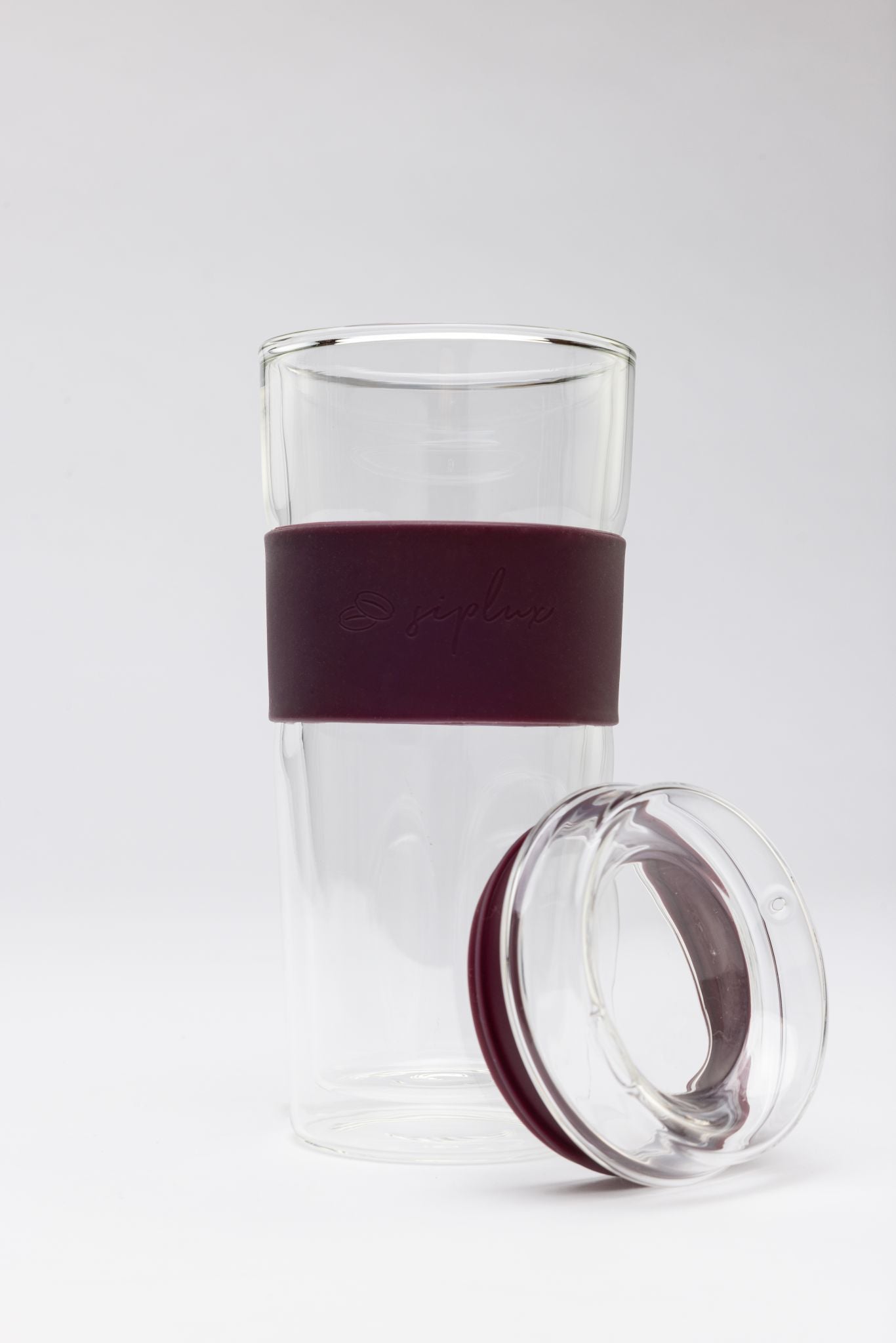 SipLux™ Glass Travel Cup