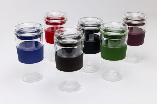 SipLux™ Glass Travel Cup
