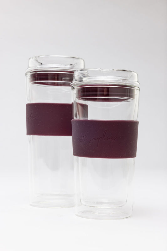 SipLux™ Glass Travel Cup