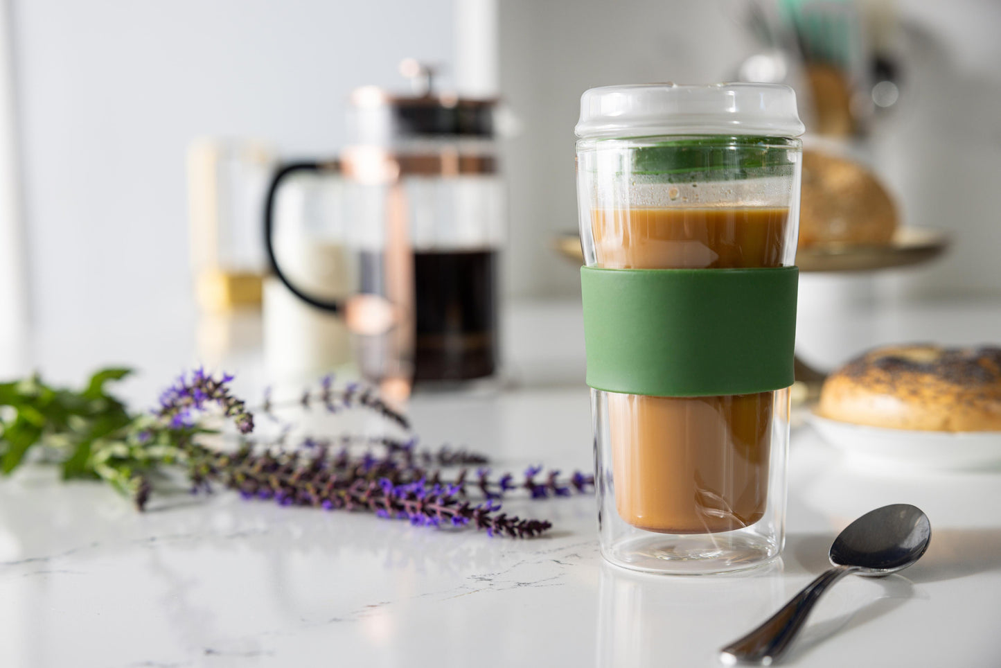 SipLux® Glass Travel Cup