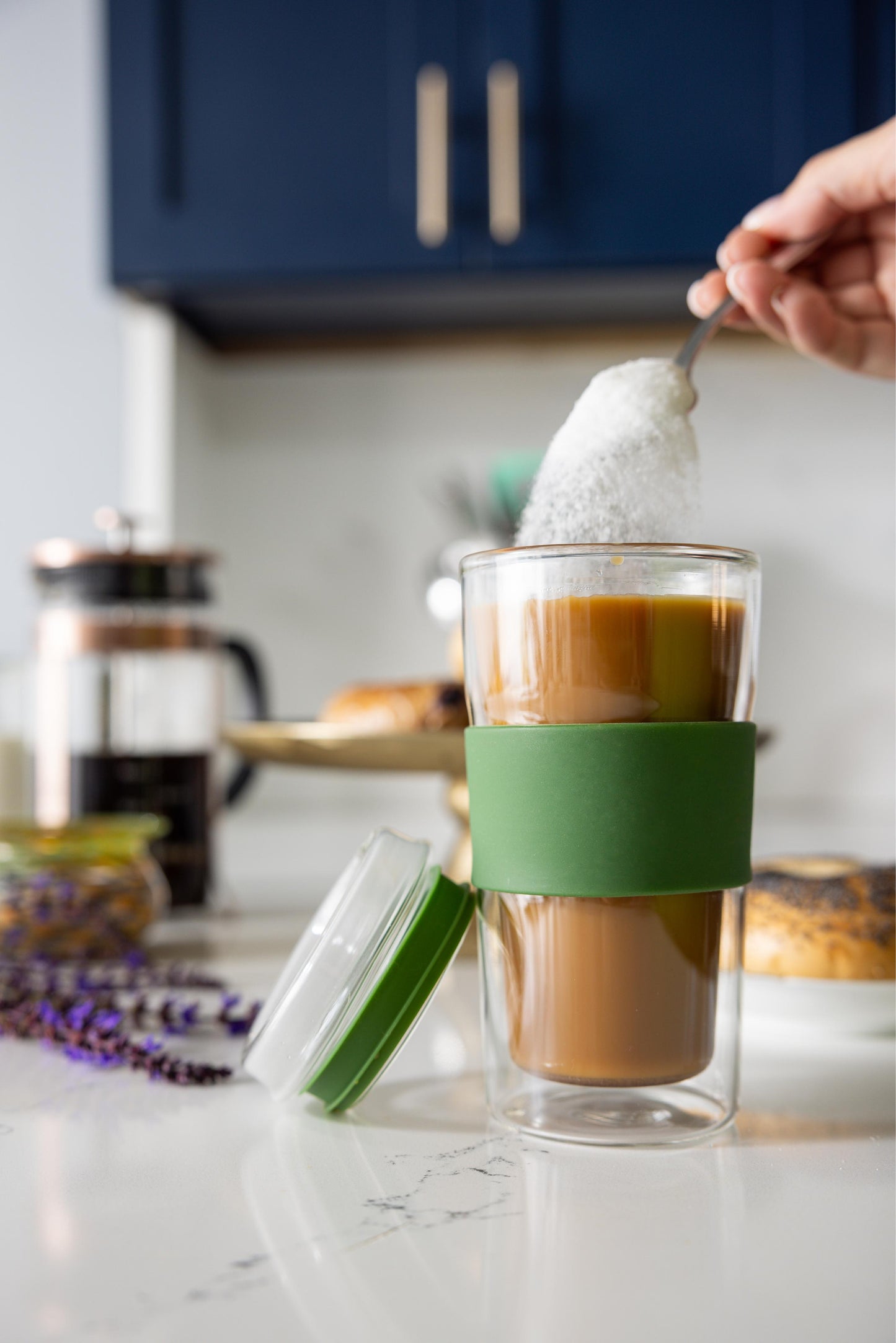 SipLux® Glass Travel Cup