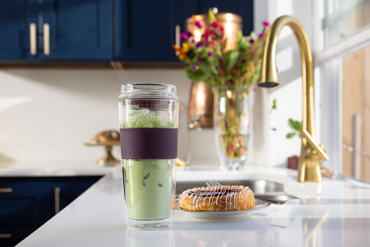 SipLux™ Glass Travel Cup