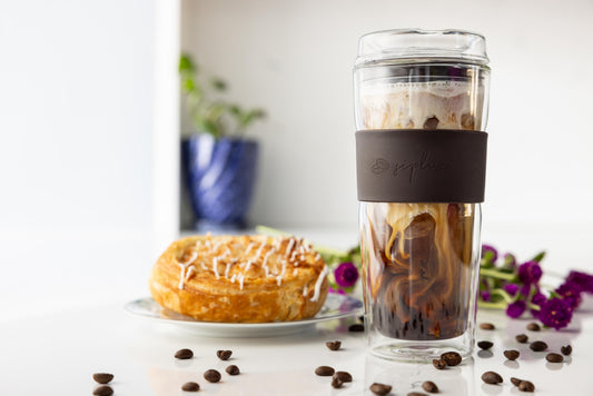 SipLux® Glass Travel Cup